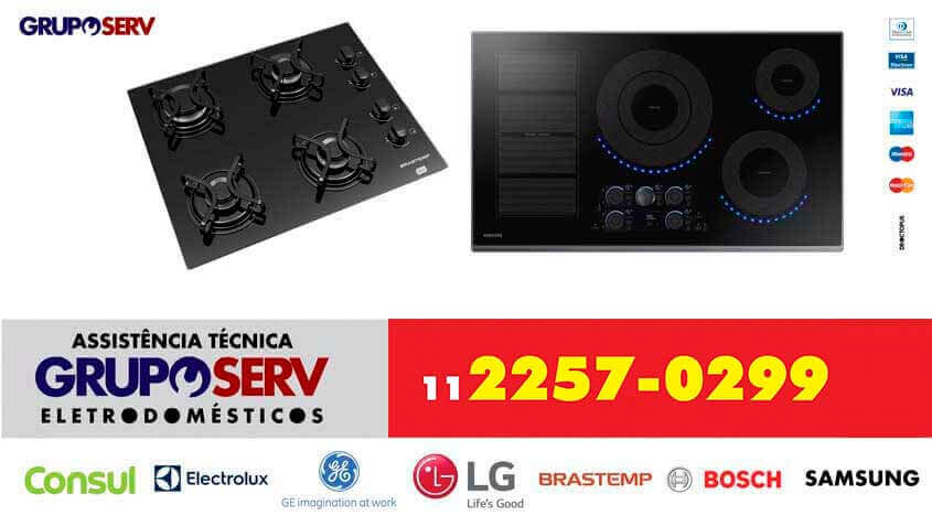 Assistência técnica cooktop